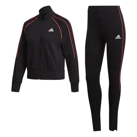 adidas trainingspak rood zwart|Adidas trainingspak dames.